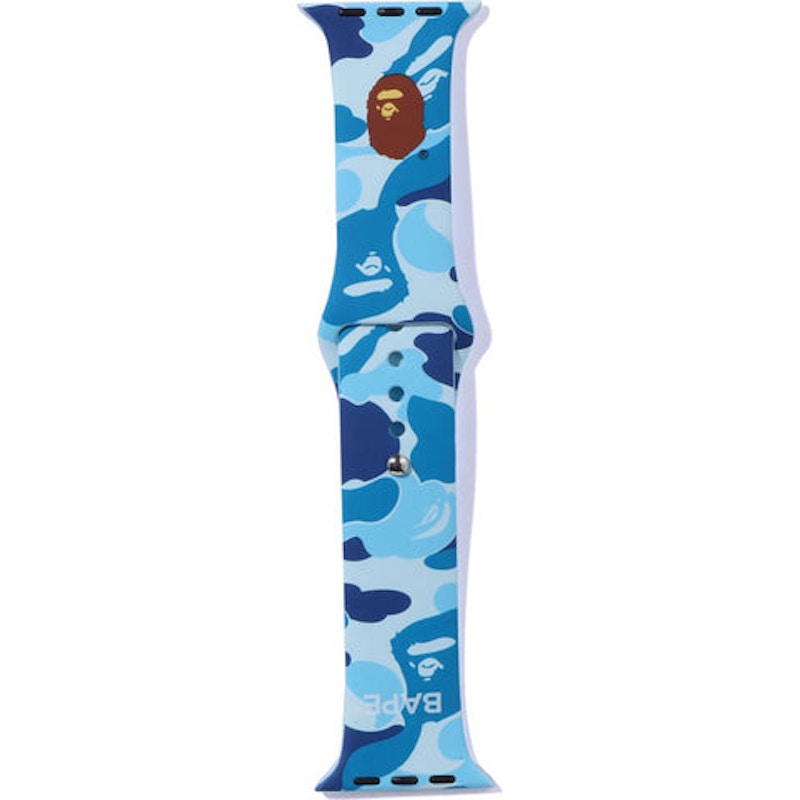 BAPE ABC Camo Apple Watch Band Blue