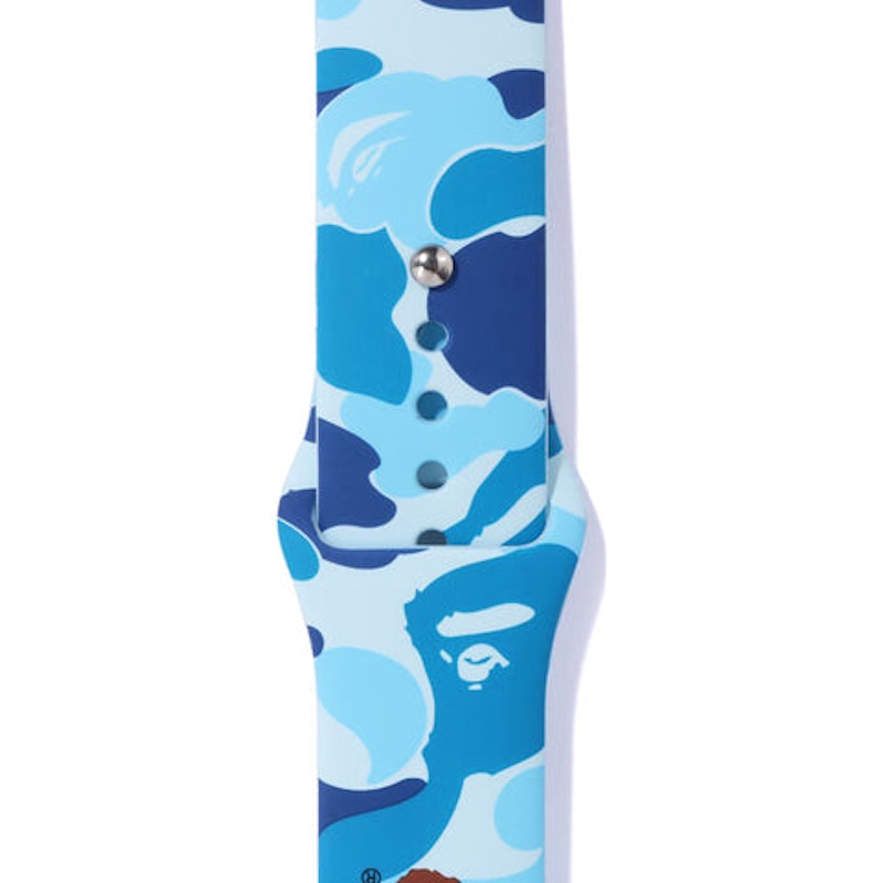 BAPE ABC Camo Apple Watch Band Blue