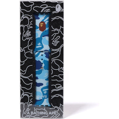 BAPE ABC Camo Apple Watch Band Blue