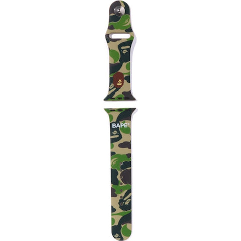BAPE ABC Camo Apple Watch Band Green