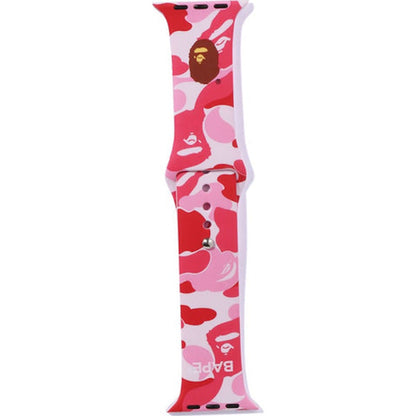 BAPE ABC Camo Apple Watch Band Pink