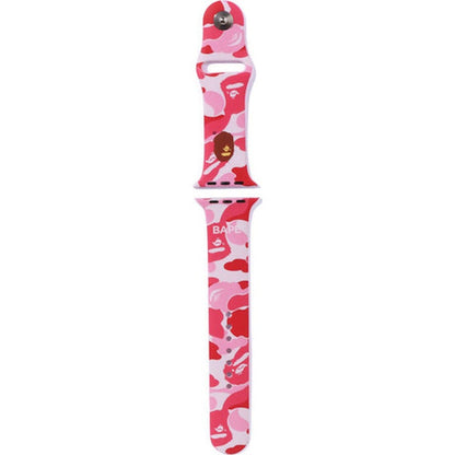 BAPE ABC Camo Apple Watch Band Pink
