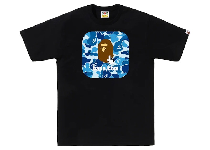 BAPE ABC Camo BAPE Online ABC Tee Black/Blue