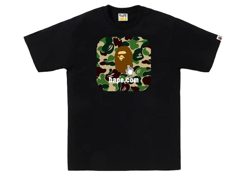 BAPE ABC Camo BAPE Online ABC Tee Black/Green