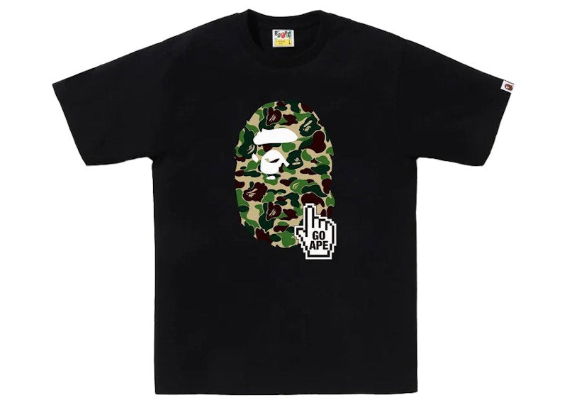 BAPE ABC Camo BAPE Online Tee Black/Green