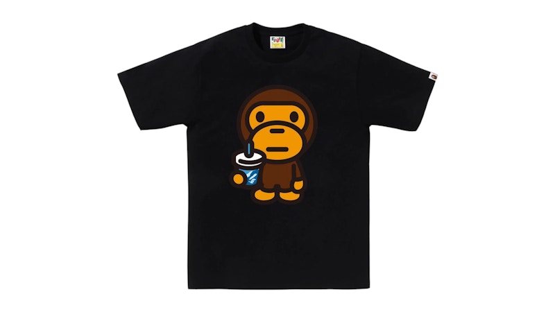 BAPE ABC Camo Baby Milo Juice Summer Tee Black