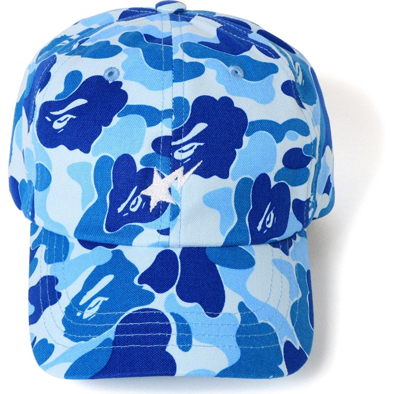 BAPE ABC Camo Bapesta Panel Cap Blue