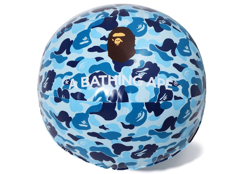 BAPE ABC Camo Beach Ball Blue