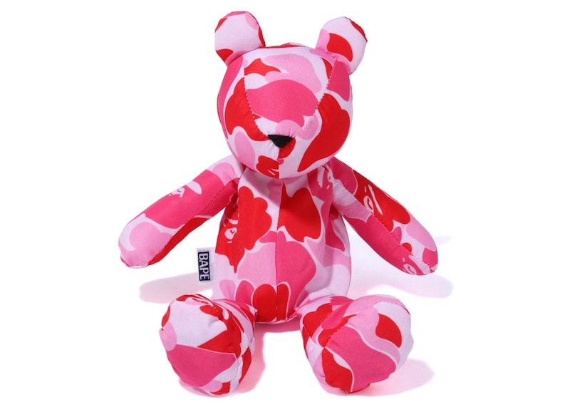 BAPE ABC Camo Bear Eco S Bag Pink