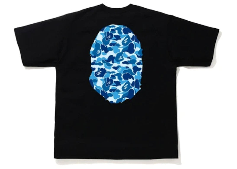 BAPE ABC Camo Big Ape Head Relaxed Tee Black/Blue