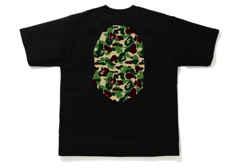 BAPE ABC Camo Big Ape Head Relaxed Tee Black/Green