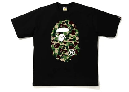 BAPE ABC Camo Big Ape Head Relaxed Tee Black/Green
