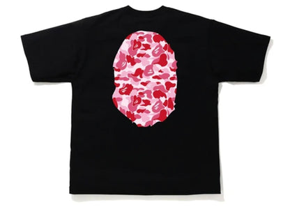 BAPE ABC Camo Big Ape Head Relaxed Tee Black/Pink