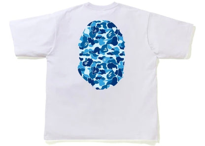 BAPE ABC Camo Big Ape Head Relaxed Tee White/Blue