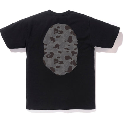 BAPE ABC Camo Big Ape Head Tee Black/Black
