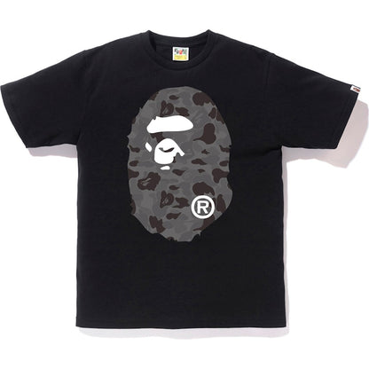 BAPE ABC Camo Big Ape Head Tee Black/Black