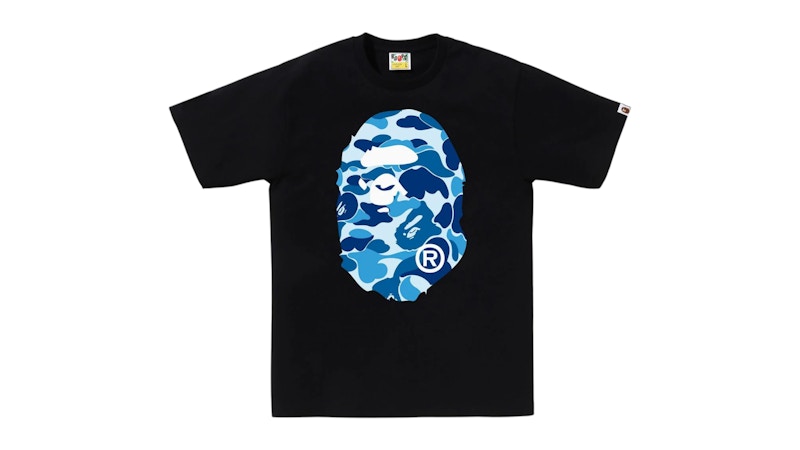 BAPE ABC Camo Big Ape Head Tee (FW25) Black/Blue