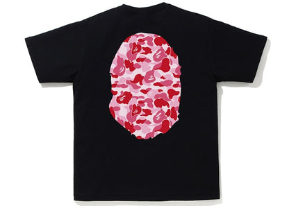 BAPE ABC Camo Big Ape Tee Black/Pink