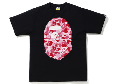 BAPE ABC Camo Big Ape Tee Black/Pink
