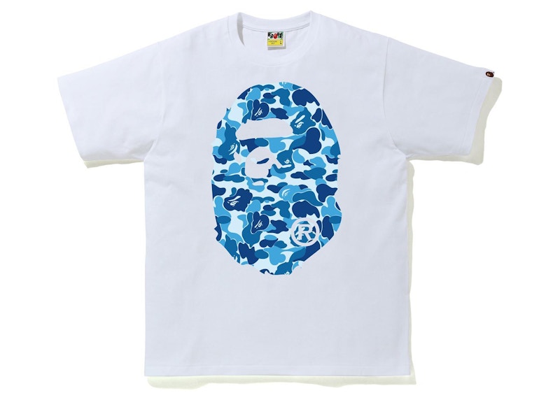 BAPE ABC Camo Big Ape Tee White/Blue