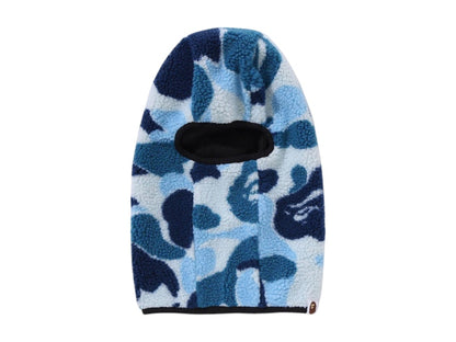 BAPE ABC Camo Boa Fleece Balaclava Blue