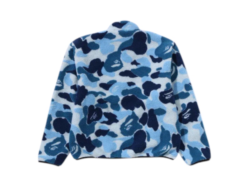 BAPE ABC Camo Boa Ripstop Reversible Jacket Blue