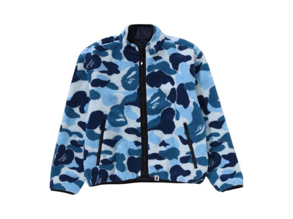 BAPE ABC Camo Boa Ripstop Reversible Jacket Blue