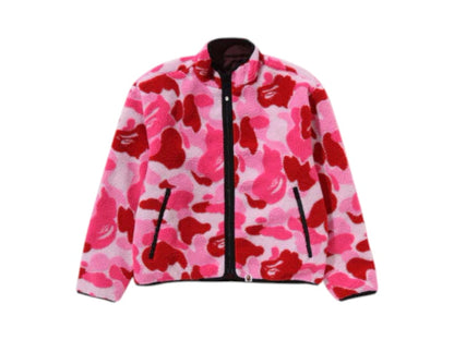BAPE ABC Camo Boa Ripstop Reversible Jacket Pink