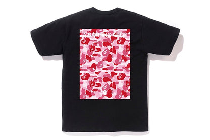 BAPE ABC Camo Box Tee Black/Pink