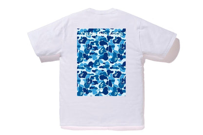 BAPE ABC Camo Box Tee White/Blue