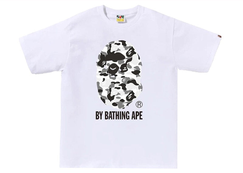 BAPE ABC Camo By Bathing Ape Tee White/Black