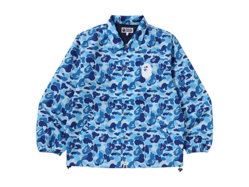 BAPE ABC Camo Coach Jacket Blue