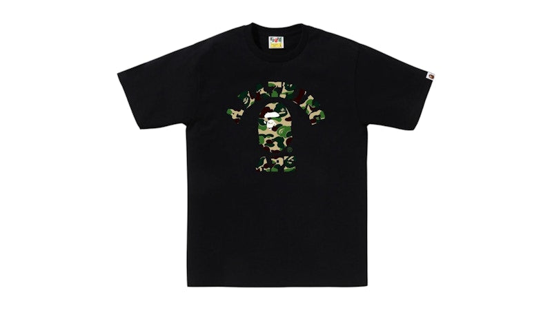 BAPE ABC Camo College (SS25) Tee Black/Green