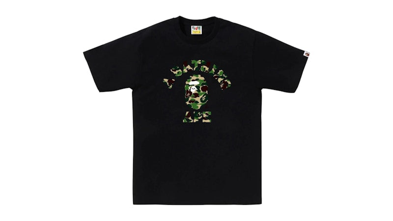 BAPE ABC Camo College Tee (FW25) Black/Green
