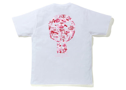 BAPE ABC Camo Daruma Tee White/Pink