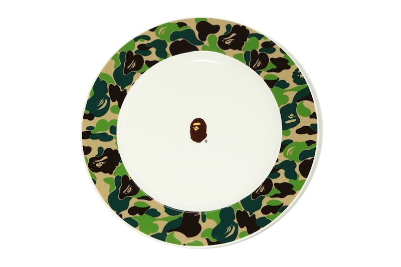 BAPE ABC Camo Dishes Green