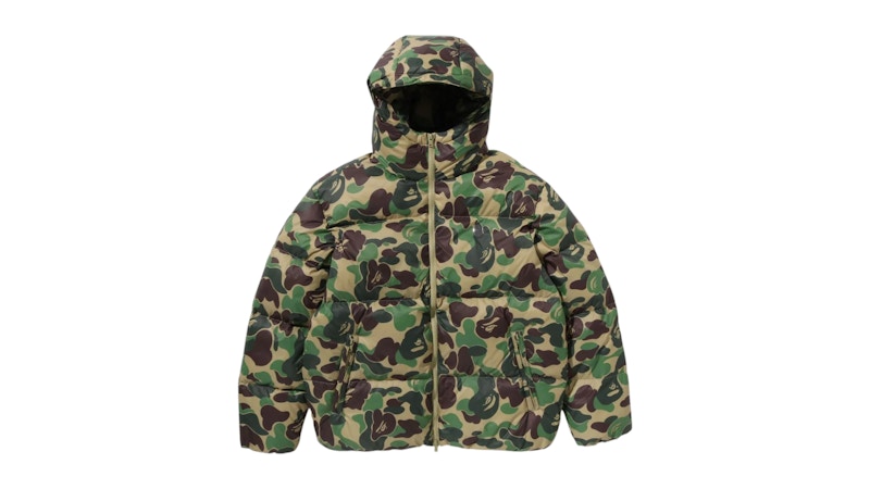 BAPE ABC Camo Down Jacket (FW25) Green