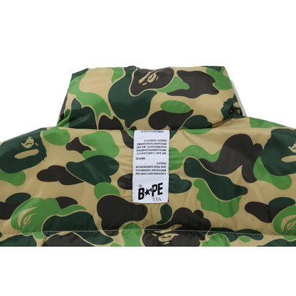 BAPE ABC Camo Down Jacket Green
