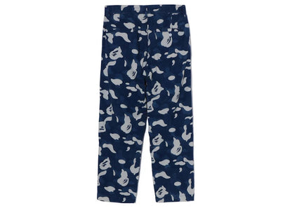 BAPE ABC Camo Easy Pants Indigo