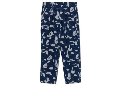 BAPE ABC Camo Easy Pants Indigo