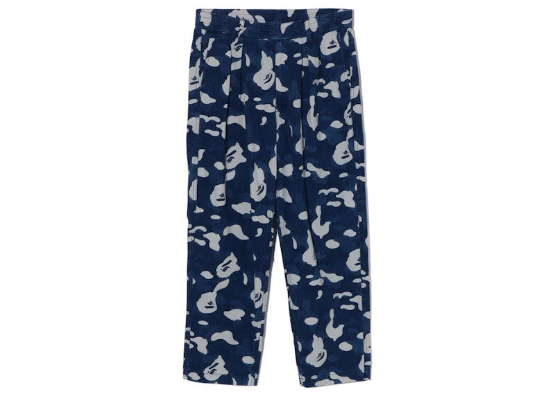 BAPE ABC Camo Easy Pants Indigo