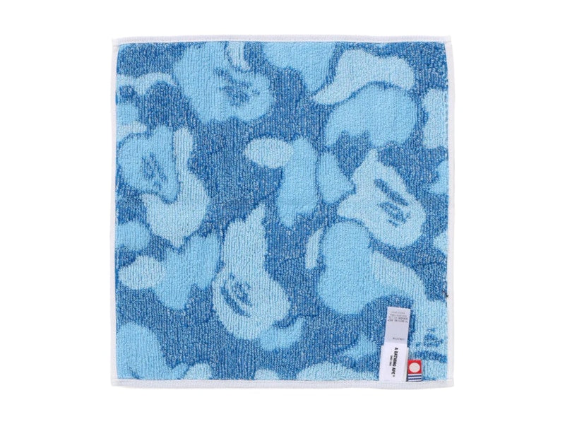 BAPE ABC Camo Hand Towel Blue