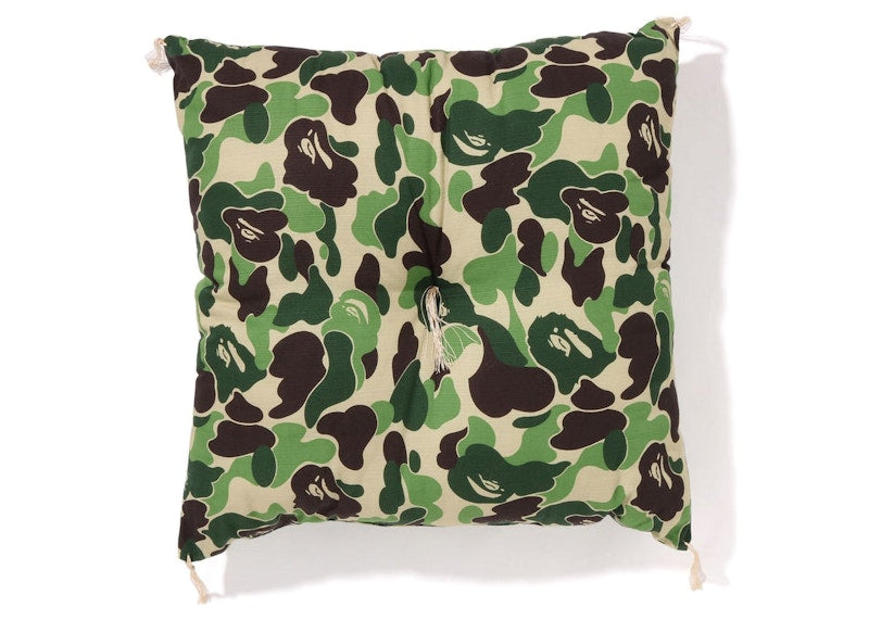 BAPE ABC Camo Japanese Cushion Green