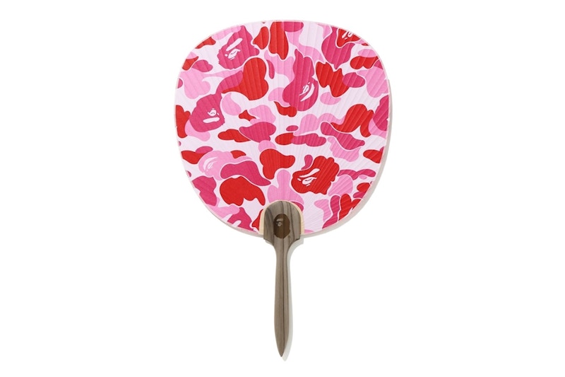BAPE ABC Camo Japanese Fan Pink
