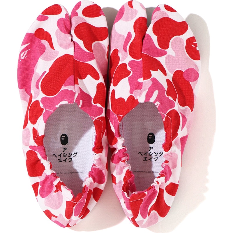 BAPE ABC Camo Japanese Socks (Ladies) Pink
