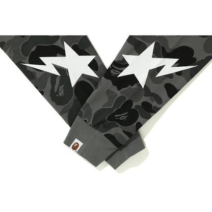 BAPE ABC Camo L/S Tee Black