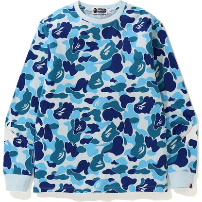 BAPE ABC Camo L/S Tee Blue