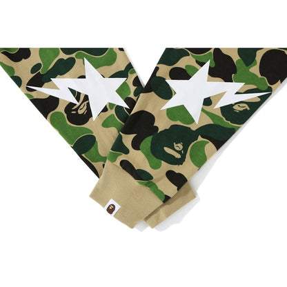 BAPE ABC Camo L/S Tee Green