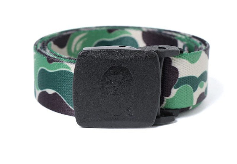BAPE ABC Camo Long GI Belt Green