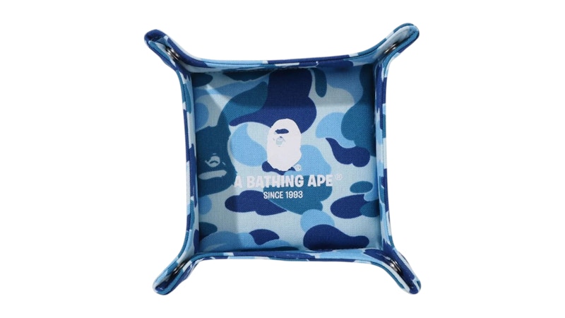 BAPE ABC Camo Medium Travel Tray Blue